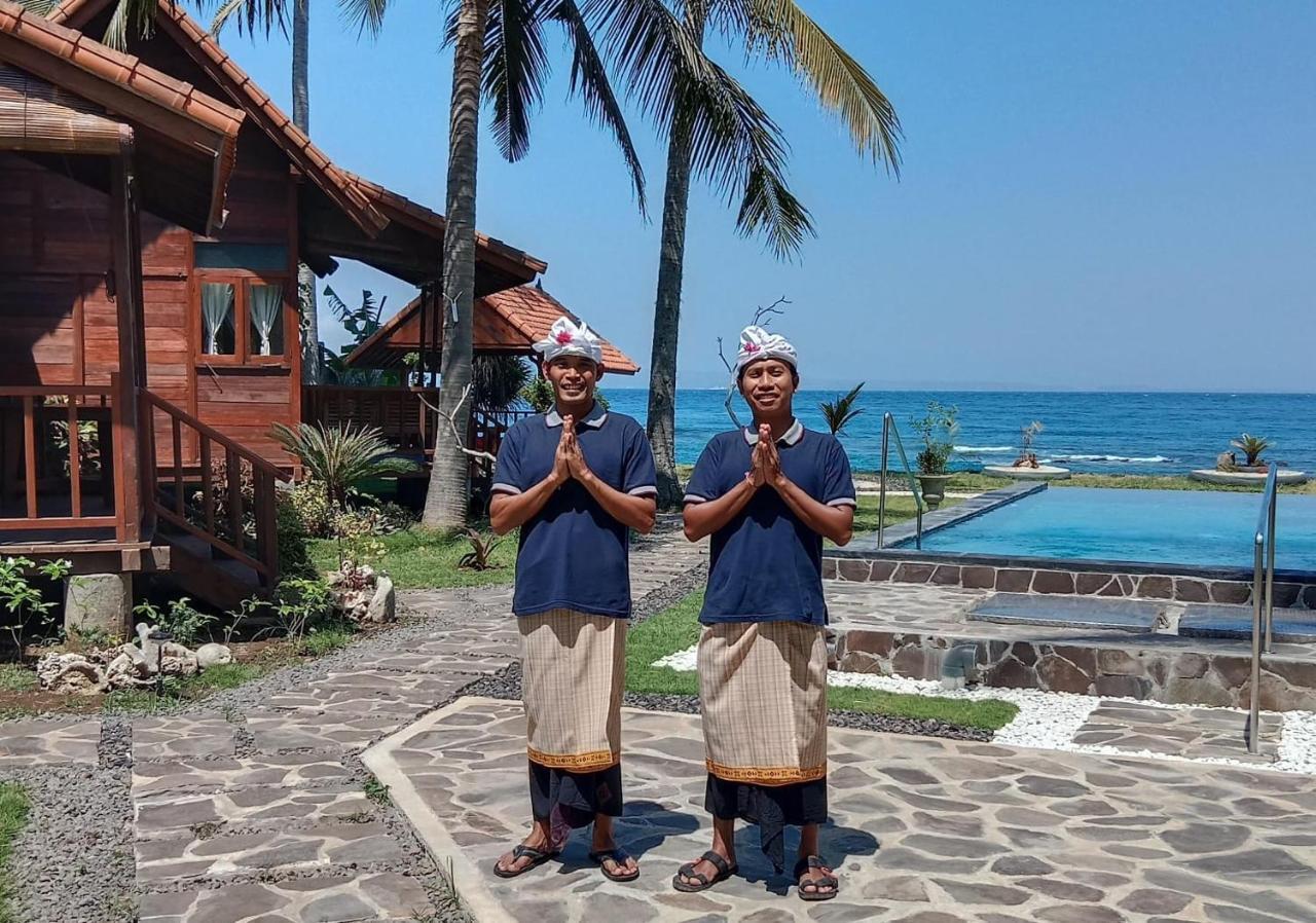 Wooden House Candidasa Manggis  Bagian luar foto