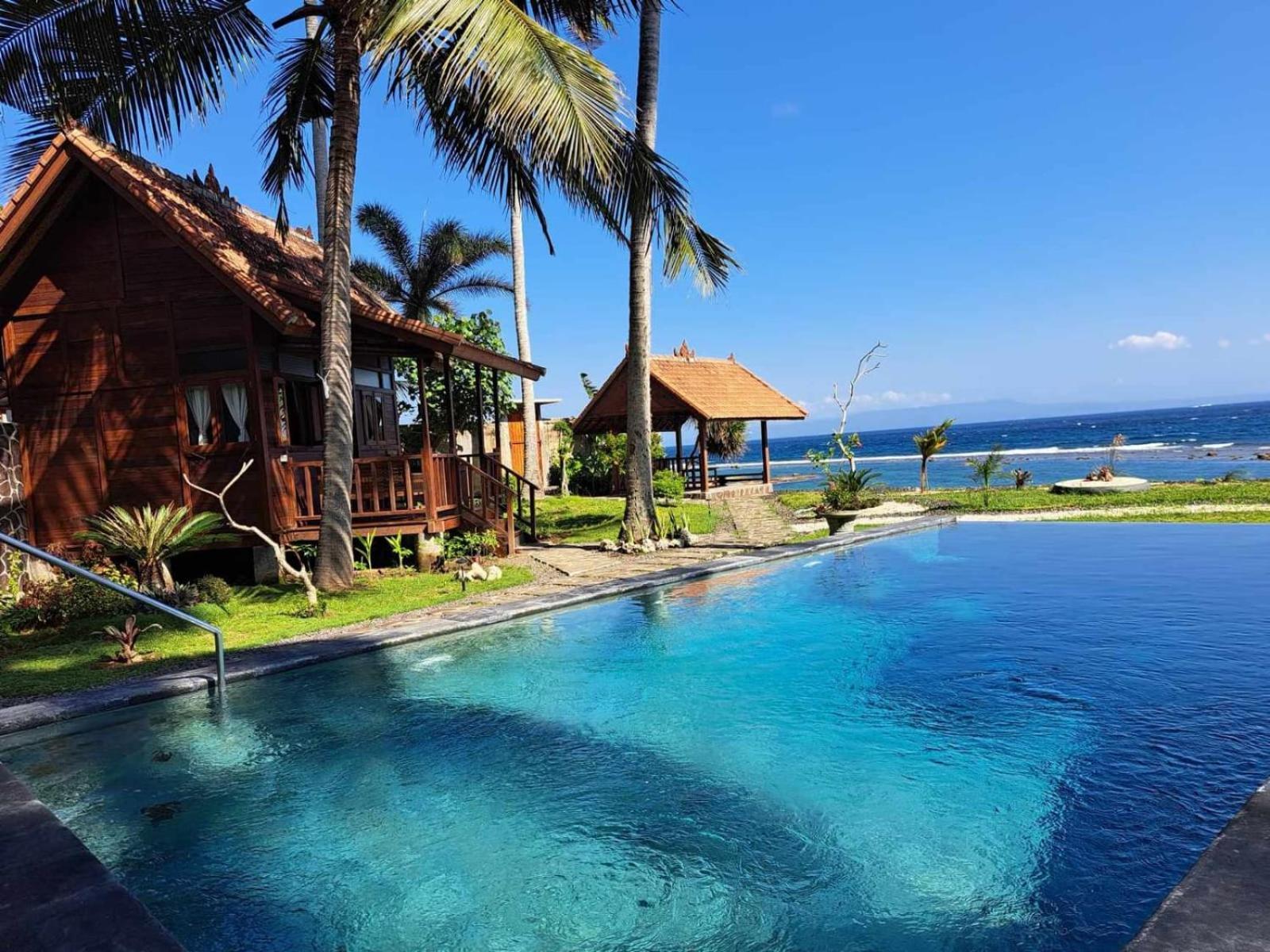 Wooden House Candidasa Manggis  Bagian luar foto